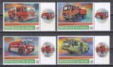 Niger 2020 - Autospeciale de pompieri, Serie cu Tapsuri, MNH