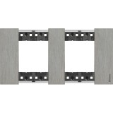 Rama ornament 2P metal Living Now otel KA4802M2ZG, Bticino
