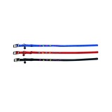 ZGARDA PENTRU PISICI FLAMINGO PAW PRINT CU CLOPOTEL 30CMx10MM