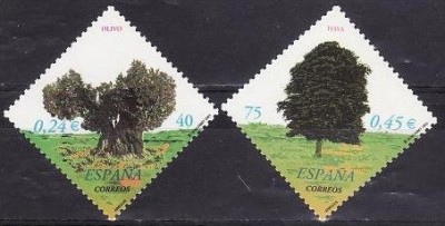 C1319 - Spania 2001 - Natura 2v. neuzat,perfecta stare foto