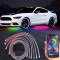 Kit de 6 benzi flexibile RGB Xentech Light Iluminat sub masina App control 12V