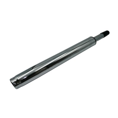 Cilindru piston IdeallStore&amp;reg; pentru scaune bar, gaz, argintiu, 70 cm foto