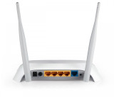 Router 4g wireless tp-link tl-mr3420 1xwan 10/100 4xlan 10/100 2 antene fixe 5dbi n300 3g/4g
