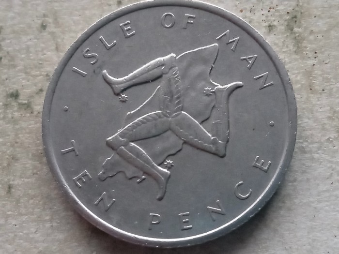 INSULA MAN-10 PENCE 1976
