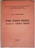 Istoria filosofiei universale. Filosofia moderna &ndash; Florica Neagoe