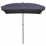 Madison Umbrelă soare Patmos Luxe albastru safir 210x140 cm dreptunghi