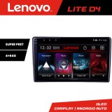 Navigatie Android Lenovo QLED 4+64GB pentru VW Passat B5, CarPlay, Android Auto