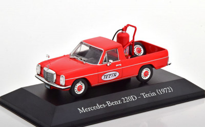 Macheta MERCEDES BENZ 220D TECIN 1972 - Ixo, scara 1/43, noua. foto