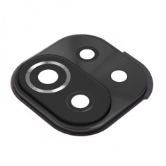 Geam Camera Spate Xiaomi Mi 11 Lite 5G / 11 Lite, cu Rama, Negru