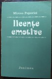Cumpara ieftin MIRCEA POPOVICI - LICENTE EMOTIVE (VERSURI, editia princeps - 1987)