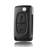 Carcasa Cheie Contact 2 Butoane Pentru Citroen C3 fara Locas Baterie