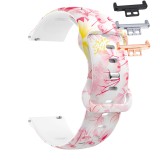 Cumpara ieftin Curea silicon, compatibila Huawei Watch Fit 1, VD Very Dream&reg;, Quick Release, Flower Candy