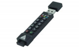 Stick USB Apricorn Aegis Secure Key 3XN, 64GB, USB 3.0 (Negru)