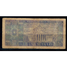 Romania 1966 - 100 lei, uzata