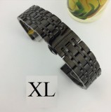 Cumpara ieftin Bratara de ceas neagra din otel inoxidabil 20mm 22mm WZ3425, Time Veranda