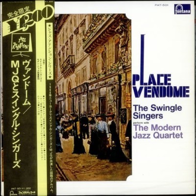 Vinil # LP &amp;quot;Japan Press&amp;quot; The Swingle Singers Perform With The Modern Jazz Quartet &amp;ndash; Place Vend&amp;ocirc;me (NM) foto
