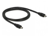 Cablu FireWire 4 pini la 4 pini 1m, Delock 82570