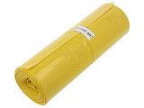 Saci de Gunoi Galbeni 240L 10 Bucăți
