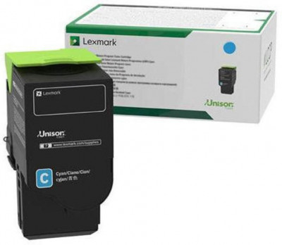 Lexmark 78c2xc0 toner cartridge cyan foto