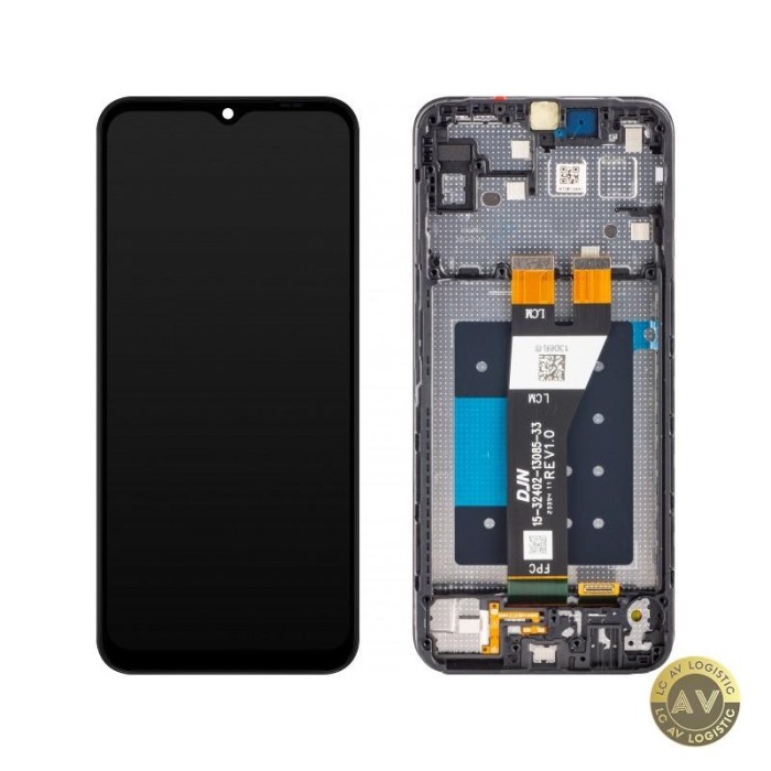 Display cu Touchscreen Samsung Galaxy A14 5G A146 cu Rama Versiune Europa Negru Service Pack GH81-23315A