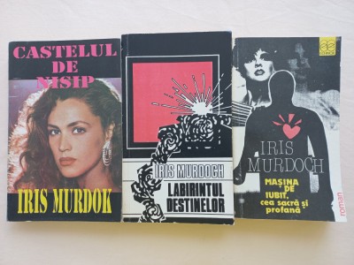 IRIS MURDOCH - CASTELUL DE NISIP + LABIRINTUL DESTINELOR + MASINA DE IUBIT, CEA foto