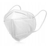 Masca de protectie KN95 pentru adulti, filtrare ridicata minimum 95%, de unica folosinta, culoare alba