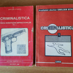 CRIMINALISTICA (2 volume) – Prof. Dr. EMILIAN STANCU