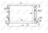 NRF 58504 Radiator, racire motor