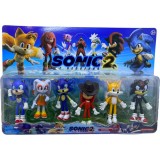 Set 6 figurine Sonic si prietenii