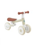 Bicicleta Pliabila Bebe Momi Dex Fara Pedale, Beige, +1 An, Usoara, Scaun Reglabil, Roti EVA, Compacta