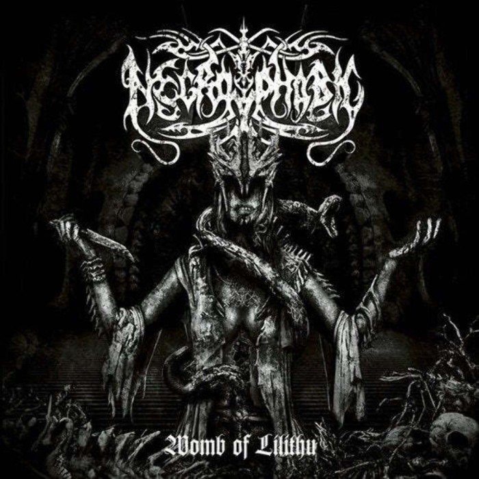 Necrophobic Womb of Lilithu reissue 2022 slipcase (cd)