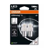 Cumpara ieftin Set 2 Becuri LED OSRAM LEDriving SL P21W (7506DWP) , 6000K Cool White, 12V