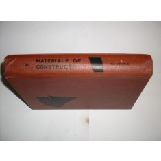 Materiale De Constructii - Nicolae I. Voina , 20739