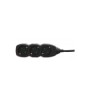 Prelungitor 3 prize 3m 3xG1.5mmp 3500W 16A negru Well