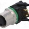 Conector M8, 4 pini, clasa etanseitate IP67, IP68, DEGSON ELECTRONICS - SR-M8A-04P-FF-SF7005-00A(H)