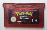 Joc retro Game boy Gameboy Advance retro Pokemon Rubin Edition colectie