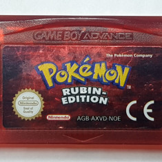 Joc retro Game boy Gameboy Advance retro Pokemon Rubin Edition colectie