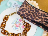 Manusi noi ALDO, etichete atasate, cadou colier animal print nou