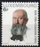 LUXEMBURG 1978, Aniversari - Emile Mayrisch, serie neuzata, MNH