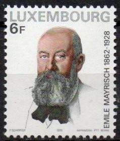 LUXEMBURG 1978, Aniversari - Emile Mayrisch, serie neuzata, MNH foto