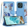 Husa pentru Motorola Edge 60 Fusion / Edge 60, Techsuit, FlipCraft, Bleu