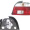 Stop spate lampa Bmw Seria 5 (E39), 09.2000-06.2004, spate, Dreapta, SEDAN, Tip= Hella; LED+P21W+PY21W; rosu-alb; fara suport bec; omologare: ECE, DE