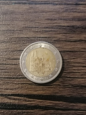 Germania, 2 Euro 2011 litera J, Landuri - &amp;quot;Nordrhein-Westfalen&amp;quot; foto