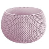 Ghiveci decorativ pentru flori, rotund, mov, 29x19.5 cm, Splofy Bowl GartenVIP DiyLine, Prosperplast