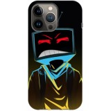 Husa compatibila cu Apple iPhone 14 model We are all mad, Silicon, TPU, Viceversa, Transparent, Carcasa