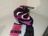 Cumpara ieftin Casca moto off road/atv/cross /enduro/+Ochelari+Manusi +cagula ,produse noi, marimi L-XL-XXL