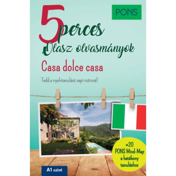 PONS 5 perces olasz olvasm&aacute;nyok - Casa dolce casa - Dominic Butler