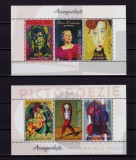 Cumpara ieftin ✅ RO 2004 LP 1671 &quot; Pictura - Arta romaneasca de avangarda &quot; , set colitele 348/349 triptic , MNH