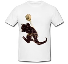 Tricou &amp;quot; Pisica incurcata &amp;quot; foto