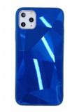 Husa telefon cu textura diamant Iphone 12 Mini , Albastru